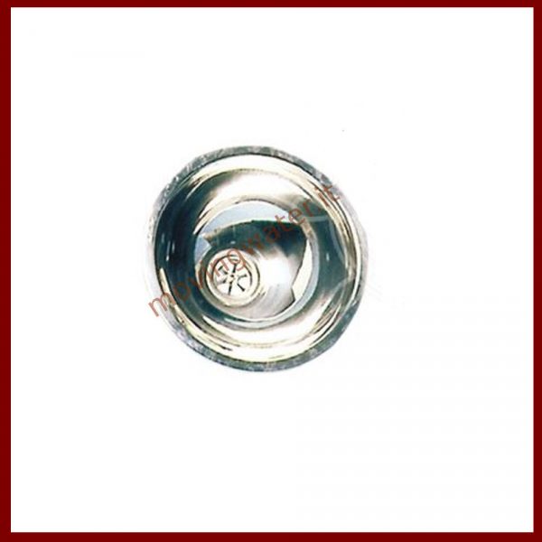 Lavello semisferico in acciaio INOX